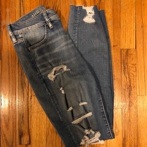 AMERICAN EAGLE HI RISE JEGGINGS